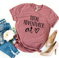 Total Adventurer At Heart 100% Cotton Knit T-shirt