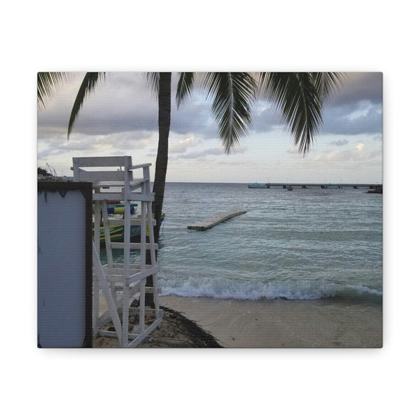 Jamaica Beach View Canvas